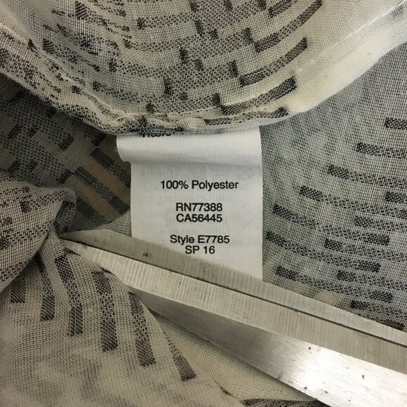 J. Crew Factory Zig Zag Clip Dot Popover Top - Picture 11 of 16